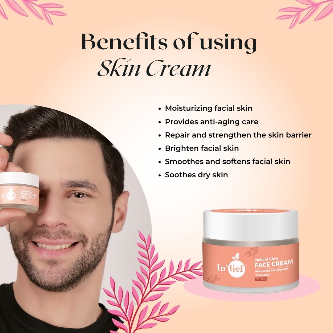 In'Lief Face Cream + Face Wash + Face Serum Combo Pack