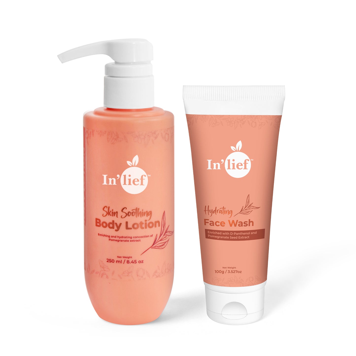In'Lief Body Lotion & Face Wash Combo Pack