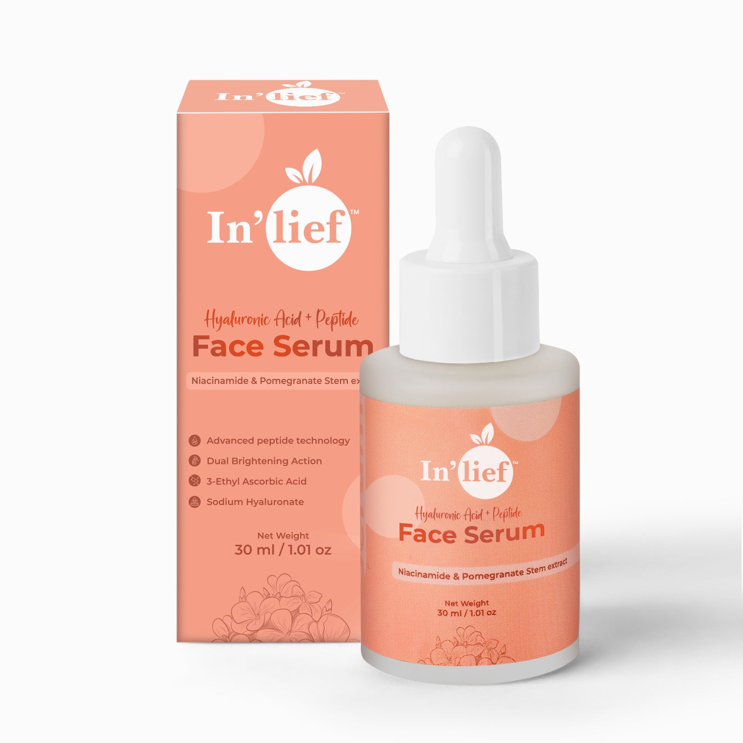 In'Lief  Face Cream + Face Wash  + Face Serum  Combo Pack