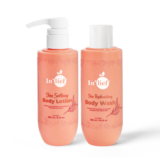 In'Lief  Body Lotion & Body Wash Combo Pack