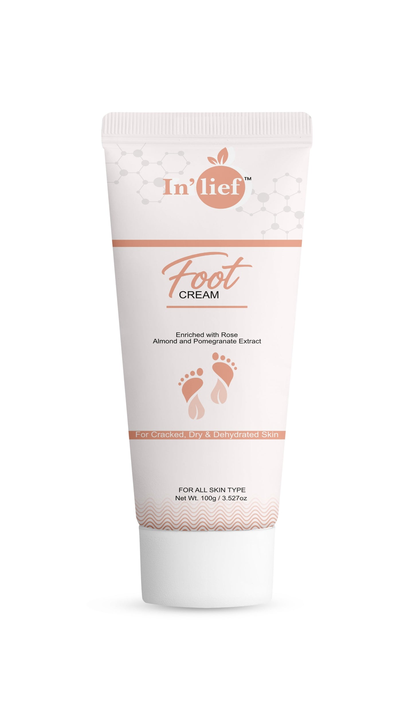 Deep Moisturizing Foot Cream with Shea Butter & Pomegranate Extract – Softens Dry, Cracked Heels | Non-Greasy, Fast Absorbing | Nourishing Daily Foot Care