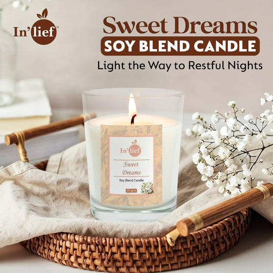 In'lief Shot Glass Candle | Sweet Dreams | 50gms
