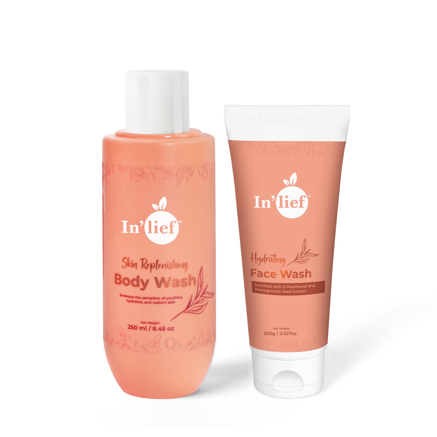 In'Lief Body Wash + Face Wash Combo Pack